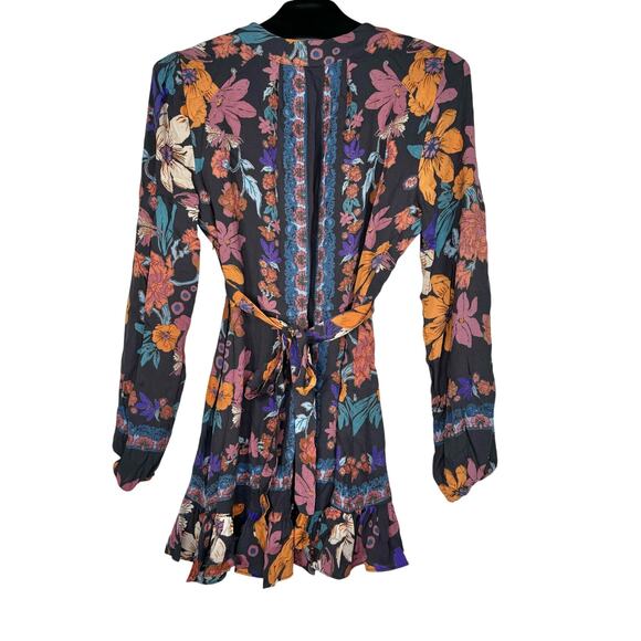 Free People Violet Hill Floral Boho Printed Tunic Dress 0 - Picture 7 of 14